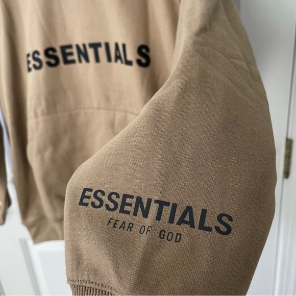 BRAND NEW Beige Hoodie - Picture 3 of 4